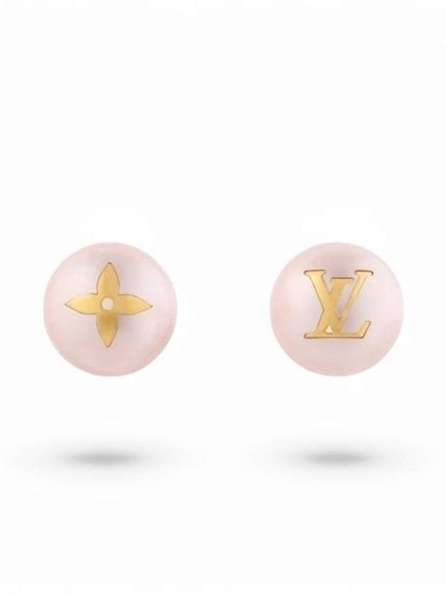 My Mix Pearl Earrings Pink - LOUIS VUITTON - BALAAN 2