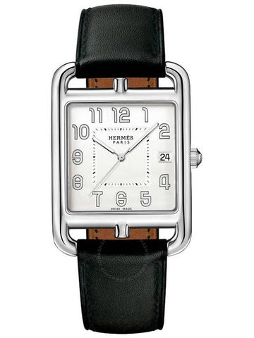 Hermes Cape Cod Quartz Silver Dial Men's Watch W044347ww00 - HERMES - BALAAN 1