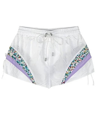 Deyene Patchwork Shorts White - ISABEL MARANT - BALAAN 2