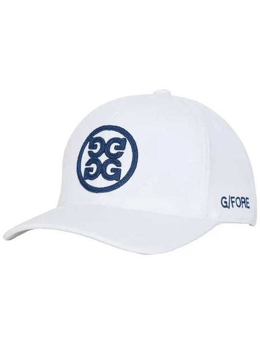 Circle GS Snapback Cap Snow - G/FORE - BALAAN 2