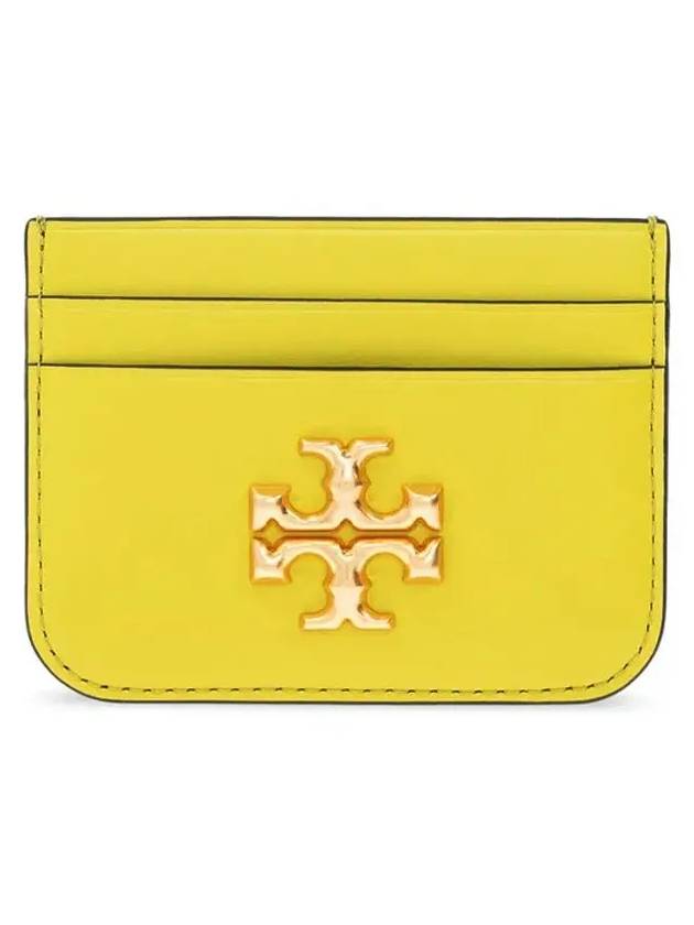 Eleanor Card Wallet Ash Green - TORY BURCH - BALAAN 3