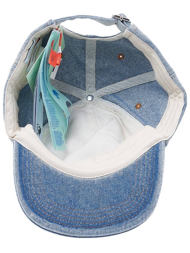 Arrow Colored Base Ball Cap Blue - OFF WHITE - BALAAN 6