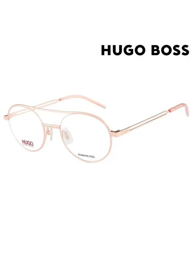 Glasses Frame HG1146 DDB Round Women's Glasses - HUGO BOSS - BALAAN 2