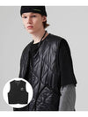 Reversible Wave Quilted Vest Black - GO STREET - BALAAN 2