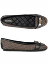 Logo Monogram Leather Loafers 40R3MKFR1B - MICHAEL KORS - BALAAN 2