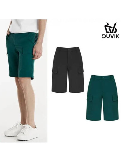 Out Pocket In-Banding Golf Shorts DE2MPH341BK - DUVIK - BALAAN 2