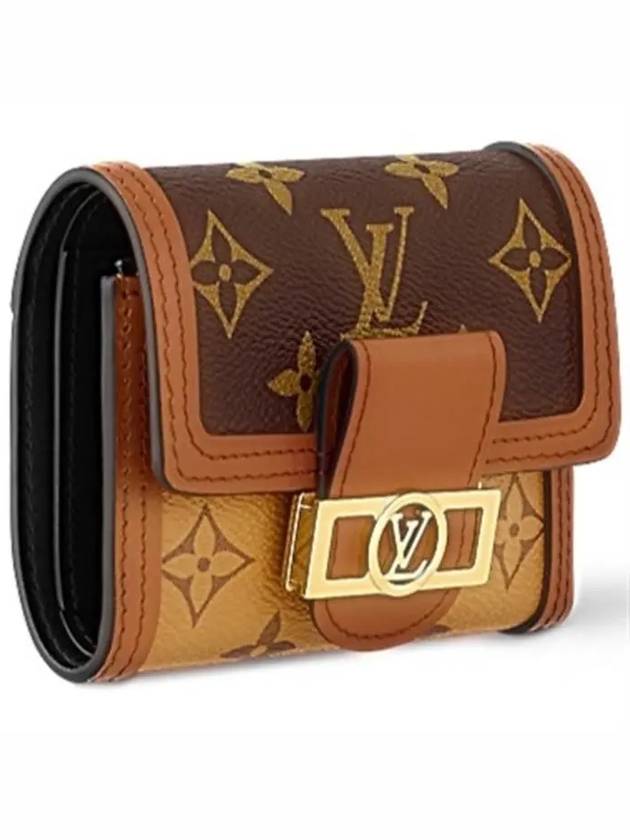 Monogram Dauphine Compact Half Wallet Brown - LOUIS VUITTON - BALAAN 4