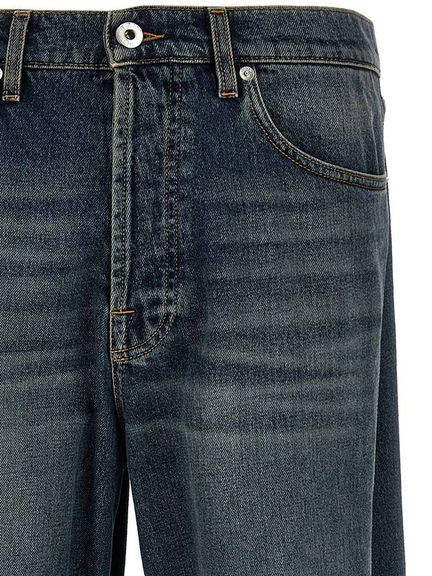 twist detail straight jeans RMTR0051D069P24 - LANVIN - BALAAN 5