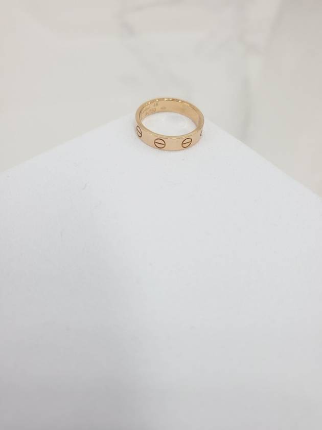 Rose Gold Love Ring No 46 - CARTIER - BALAAN 3