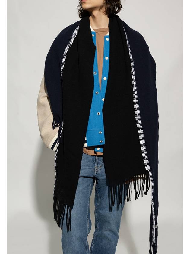 L'Echarpe Pampero Double Scarf Black - JACQUEMUS - BALAAN 8