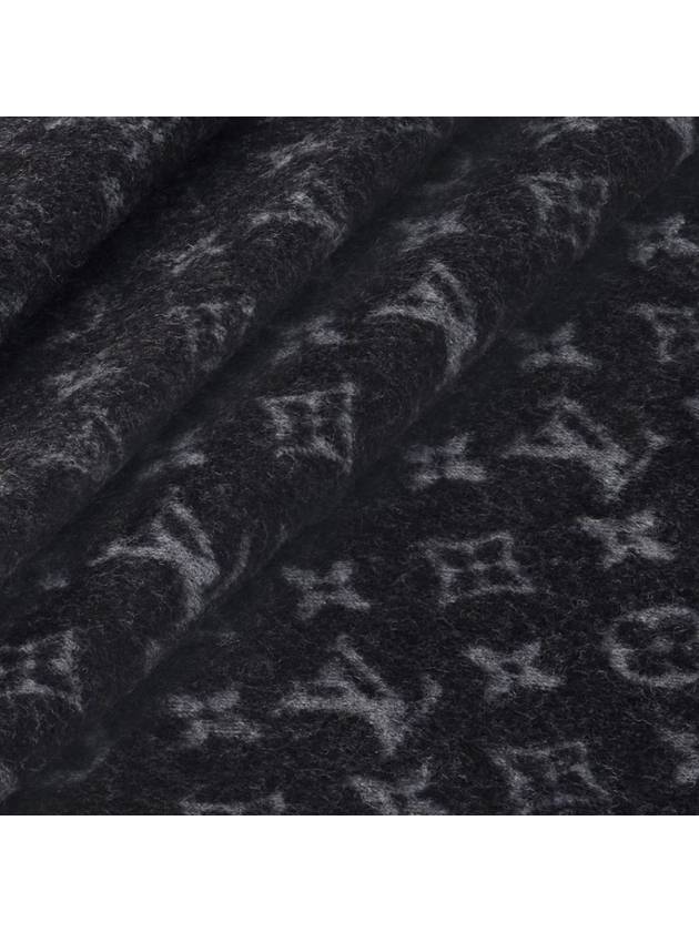 Monogram Gradient Scarf Black - LOUIS VUITTON - BALAAN 10