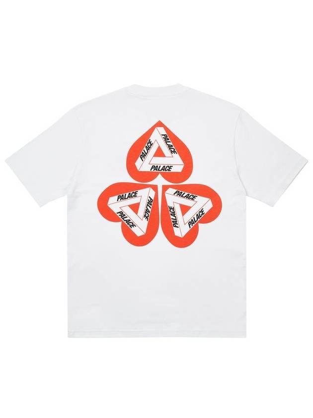 Heart Short Sleeve T-Shirt White - PALACE - BALAAN 2