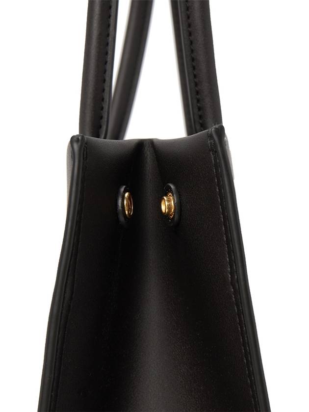 Ella Eco Small Tote Bag Black - TORY BURCH - BALAAN 10