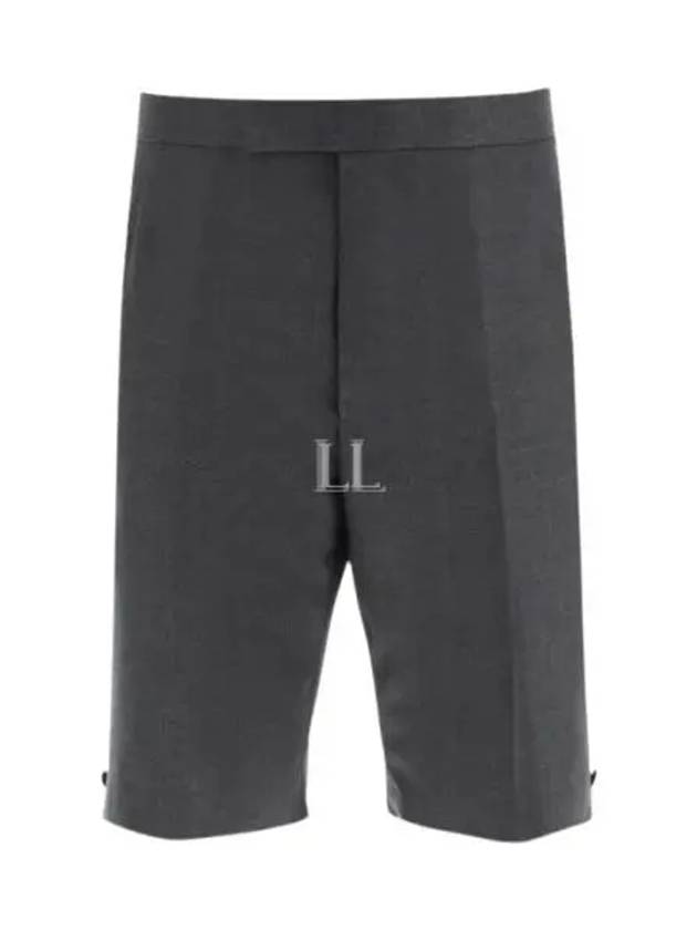 Twill Classic Backstrap Shorts Grey - THOM BROWNE - BALAAN 2