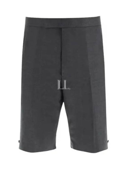 Twill Classic Backstrap Shorts Grey - THOM BROWNE - BALAAN 2