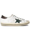 Superstar Brown Tab Low Top Sneakers White - GOLDEN GOOSE - BALAAN 6