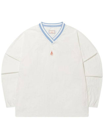 _Men's Sporty Wappen Woven Sweatshirt - ROND&DEMARRER - BALAAN 1