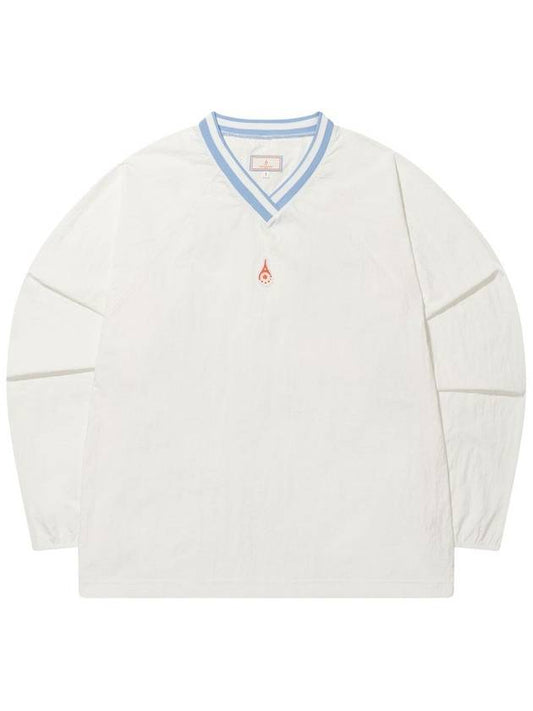 _Men's Sporty Wappen Woven Sweatshirt - ROND&DEMARRER - BALAAN 1