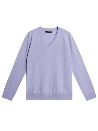 Women's AMAYA Knit Top Light Purple - J.LINDEBERG - BALAAN 2