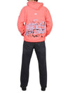 Shadow Project Graphic Hoodie Pink - STONE ISLAND - BALAAN 2