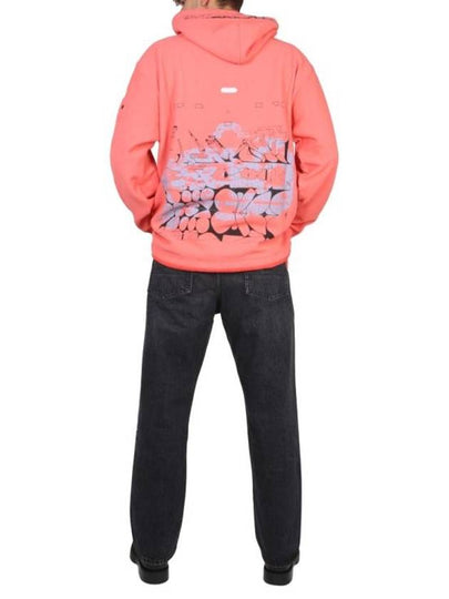 Shadow Project Graphic Hoodie Pink - STONE ISLAND - BALAAN 2