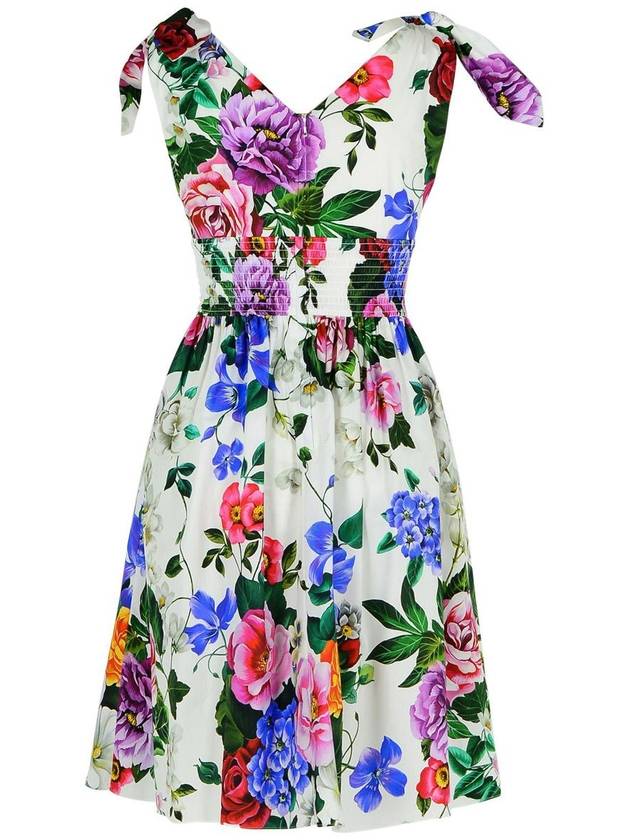 Dolce & Gabbana Multicolor Cotton Dress - DOLCE&GABBANA - BALAAN 3