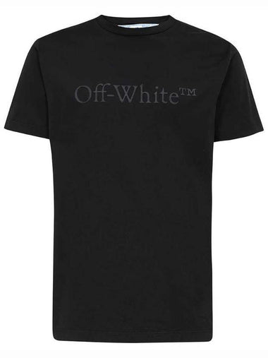 Bukish Logo Short Sleeve T-Shirt Black - OFF WHITE - BALAAN 1