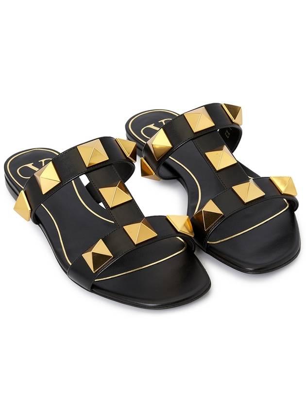 Valentino Garavani Roman studded open toe sandals - VALENTINO - BALAAN 4