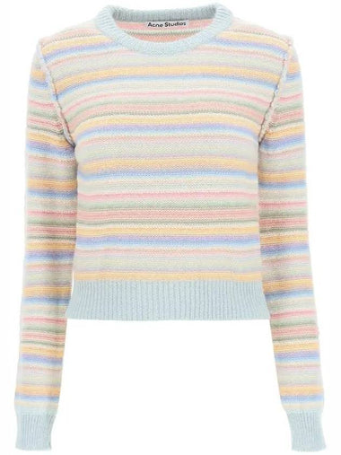 Striped Knit Top - ACNE STUDIOS - BALAAN 1