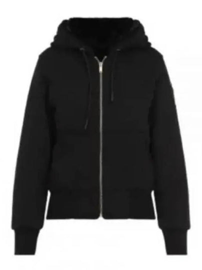 Madison Bunny Gold Hooded Jacket Black - MOOSE KNUCKLES - BALAAN 2