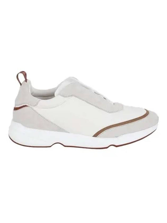 Modular Walk Low Top Sneakers White - LORO PIANA - BALAAN 1