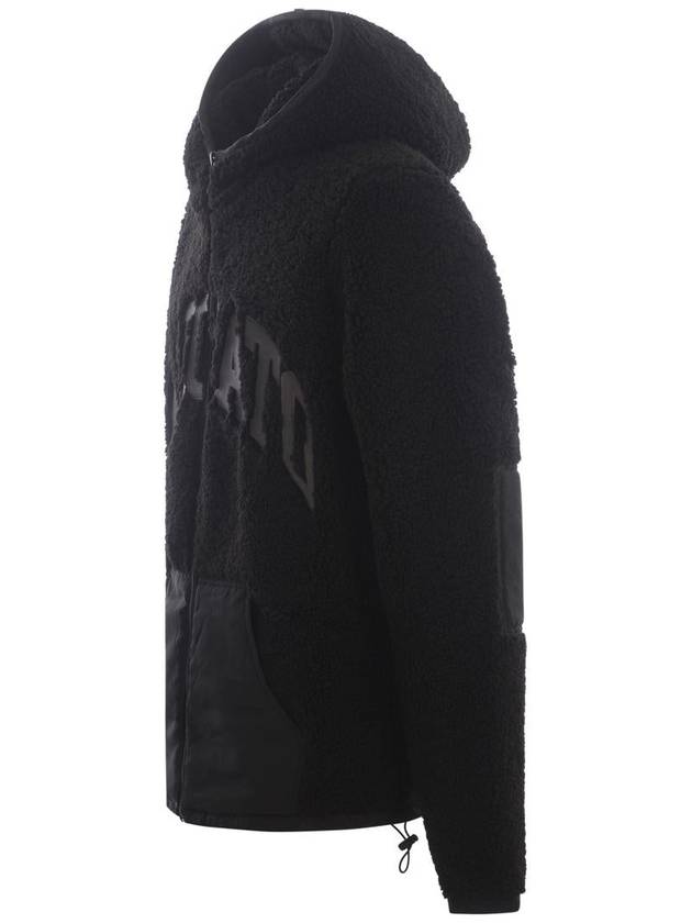 Chief Fleece Hooded Jacket Black - AXEL ARIGATO - BALAAN 3