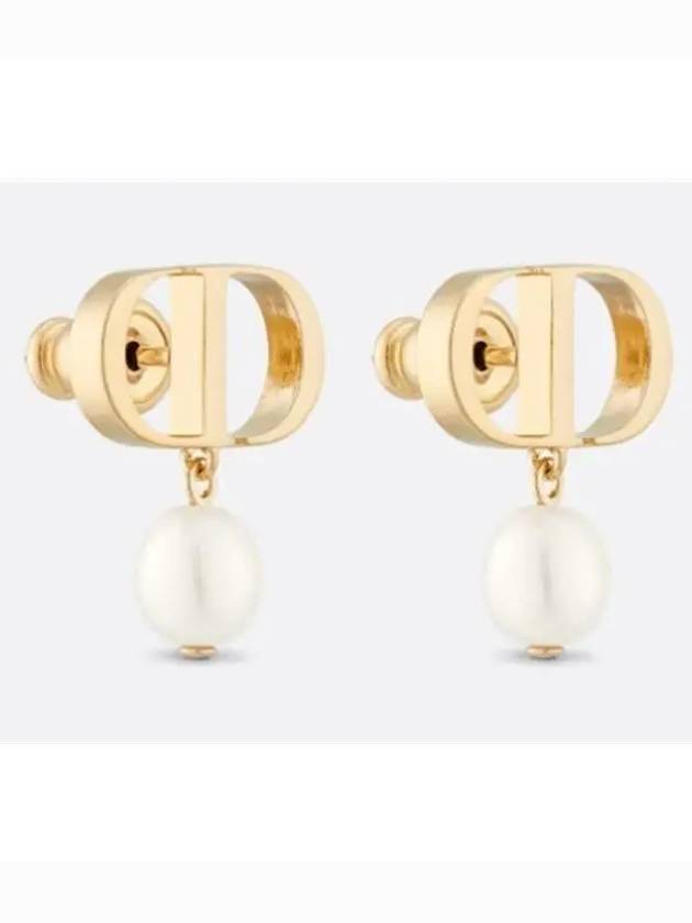 Women's Petit CD Earrings Gold - DIOR - BALAAN 3