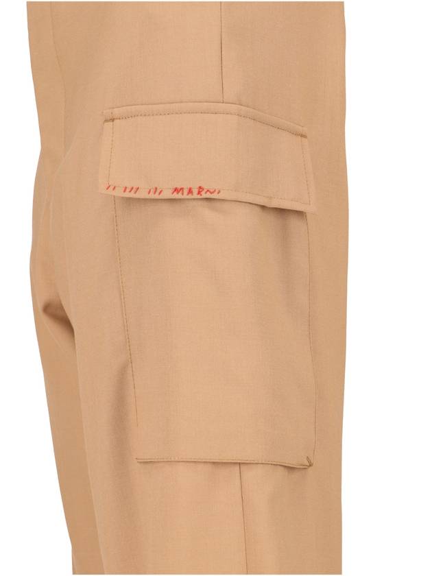 24FW Short Pants PUMU0095SU TW83900W78 BEIGE - MARNI - BALAAN 5