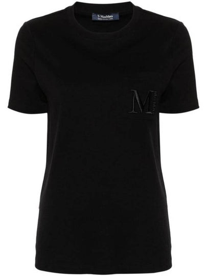 Madera Short Sleeve T-Shirt Black - S MAX MARA - BALAAN 2