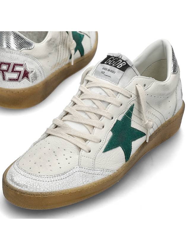 Ballstar low top sneakers white green - GOLDEN GOOSE - BALAAN 2