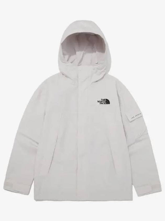 S White Label Manton Jacket Ice Gray NJ3BP01L - THE NORTH FACE - BALAAN 1