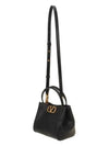 Logo Leather Tote Bag Black - VALENTINO - BALAAN 3