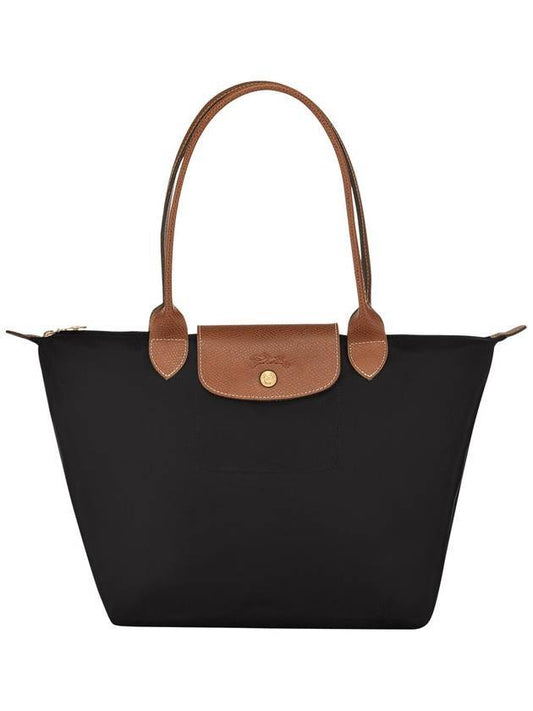 Le Pliage Original Medium Tote Bag Black - LONGCHAMP - BALAAN.