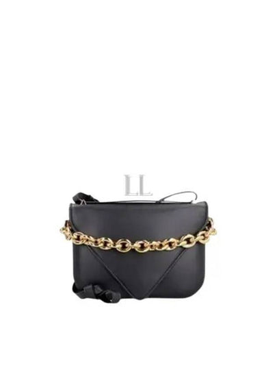 Mount Chain Shoulder Bag Black - BOTTEGA VENETA - BALAAN 2