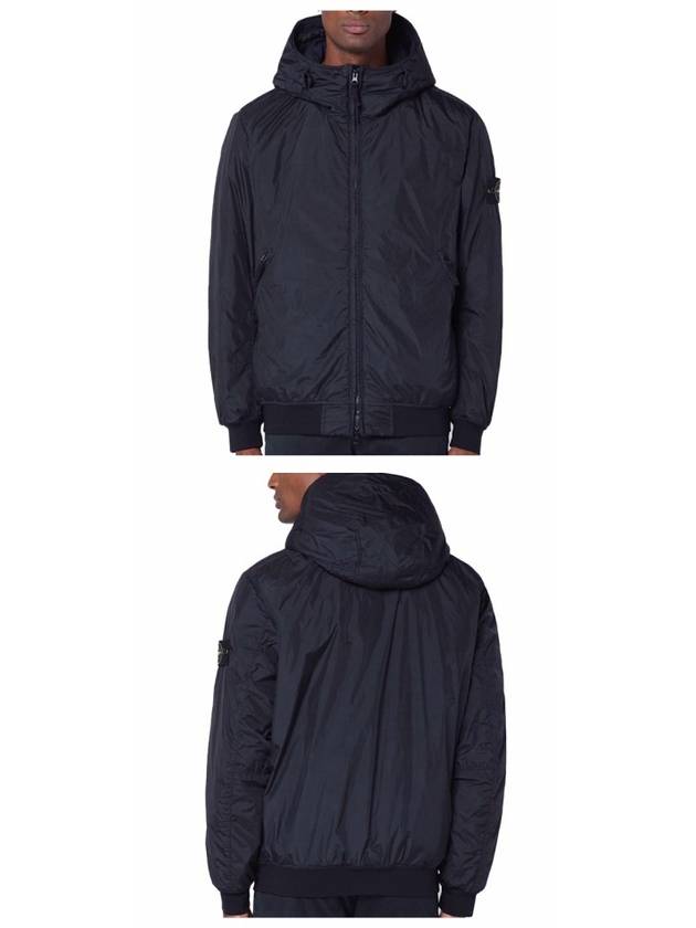 Crinkle Reps R NY Padding Navy - STONE ISLAND - BALAAN 5