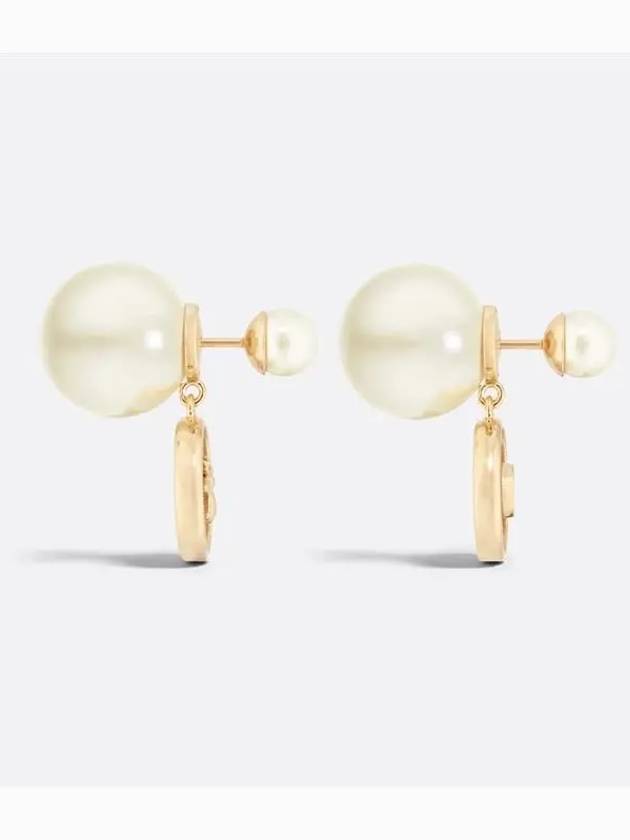 Tribales Pearl Earrings Gold Pink - DIOR - BALAAN 4