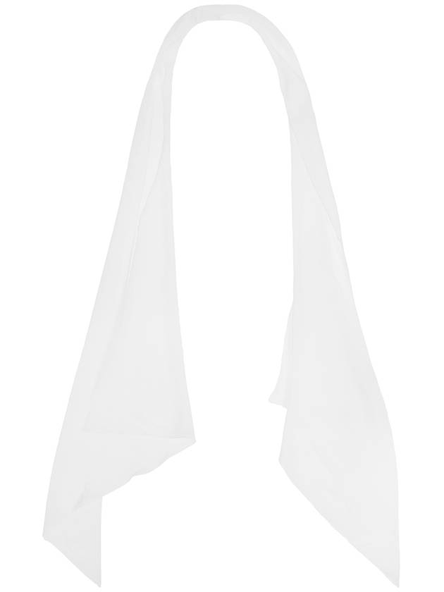 Dolce & Gabbana Silk Scarf, Men's, White - DOLCE&GABBANA - BALAAN 4