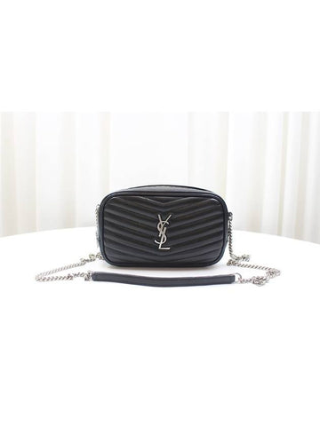 Used luxury goods Daall Monogram Lou mini camera cross bag 748849 - SAINT LAURENT - BALAAN 1