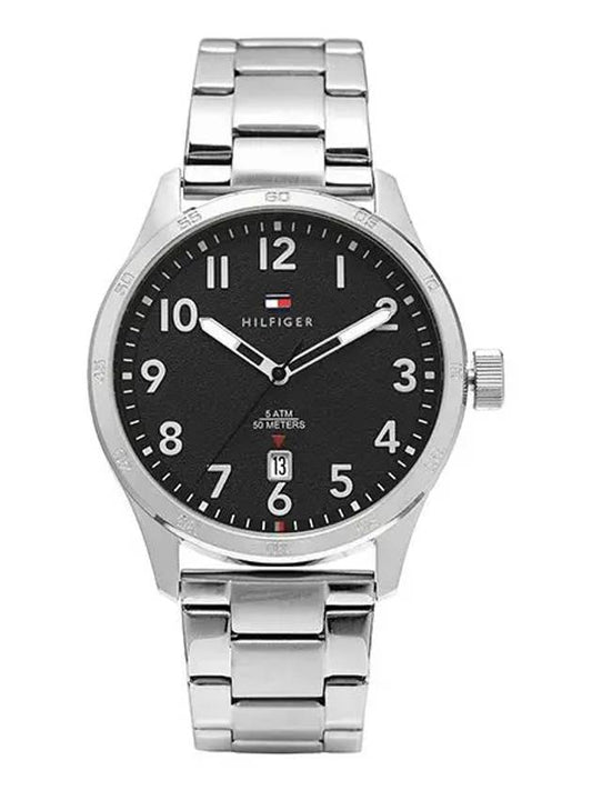 Men's Forest Metal Watch Silver - TOMMY HILFIGER - BALAAN 1