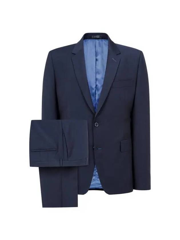 Kensington slim fit mohair wool suit navy - PAUL SMITH - BALAAN 1