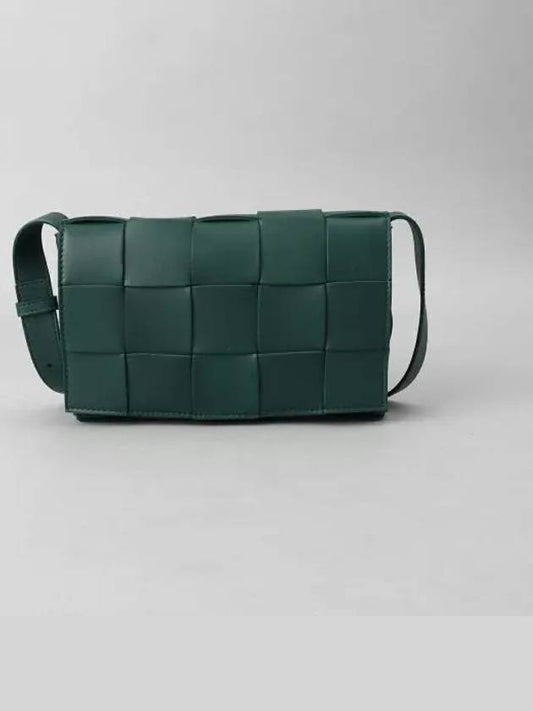 Intrecciato Cassette Cross Bag Green - BOTTEGA VENETA - BALAAN 2