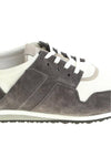 Suede low-top sneakers gray XXM70A0W900ITK3WZA - TOD'S - BALAAN 5