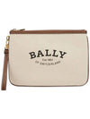 Women's Certhe Fabric Clutch Bag Natural - BALLY - BALAAN 1