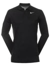 Dri Fit Victory Long Sleeve Polo Shirt Black - NIKE - BALAAN 2